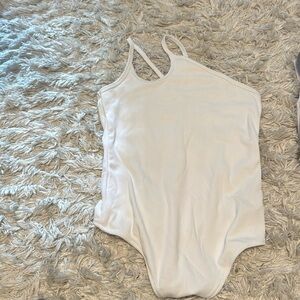 Abercrombie & Fitch assymetric tank bodysuit